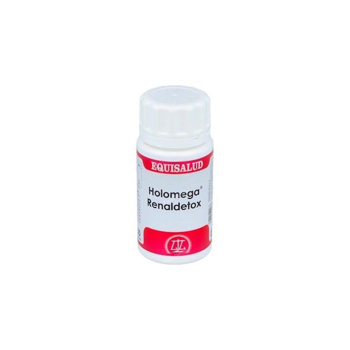 Holomega Renaldetox 50 Cápsulas. Suplemento a base de Plantas, Inositol, Magnesio y Vitamina B6 para Equilibrio Electrolítico