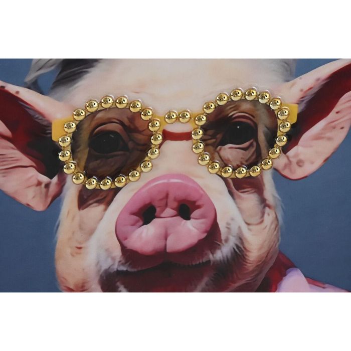 Cuadro Glam DKD Home Decor Rojo Azul 3 x 73 x 52.5 cm (4 Unidades) 2 Cuadro Glam DKD Home Decor Rojo Azul 3 x 73 x 52.5 cm (4 Unidades) 2