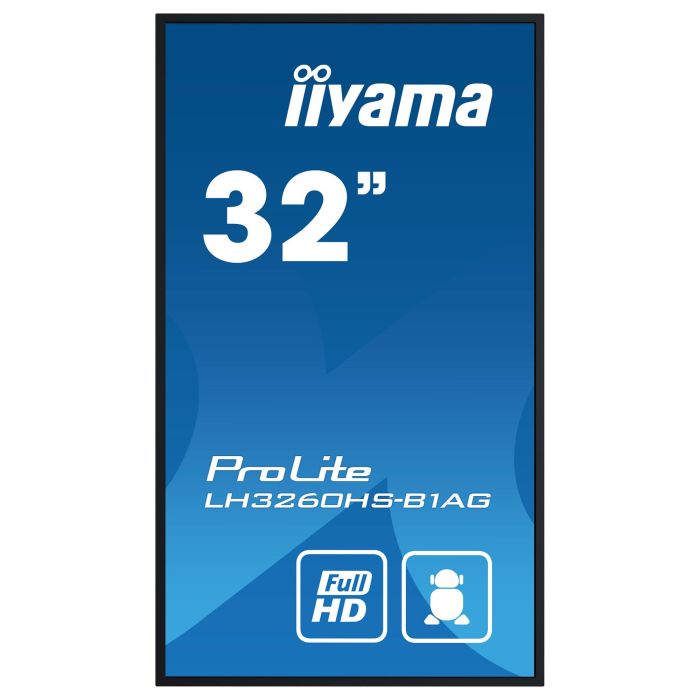 Iiyama LH3260HS-B1AG Pizarra Digital LED 31.5" Full HD 500 cd/m² Android 11 Negro 80 cm 12