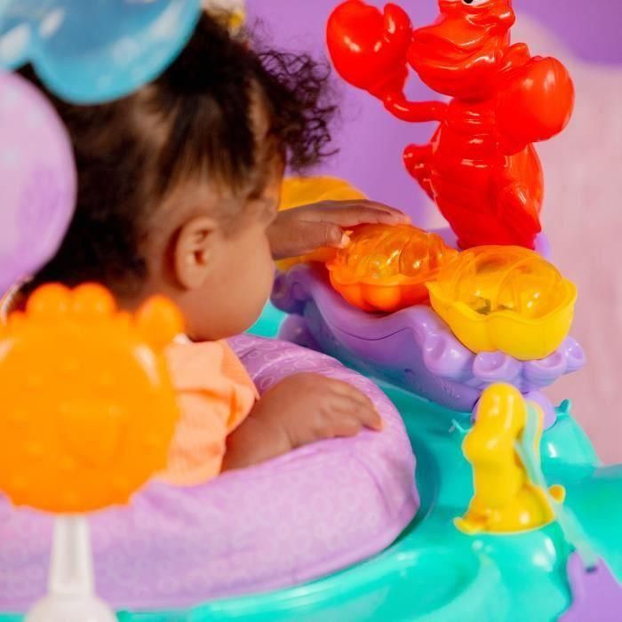 DISNEY BABY La Sirenita zona de juegos y actividades, luces y sonidos, para 6 meses 4