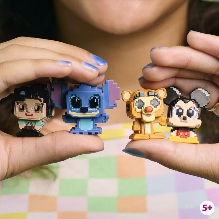 Figuras coleccionables - DISNEY Doorables - Multi Peek PIXEL PERFECT - 5 a 7 figuras, 4 cm, 50 para coleccionar, 8 pixeladas 1