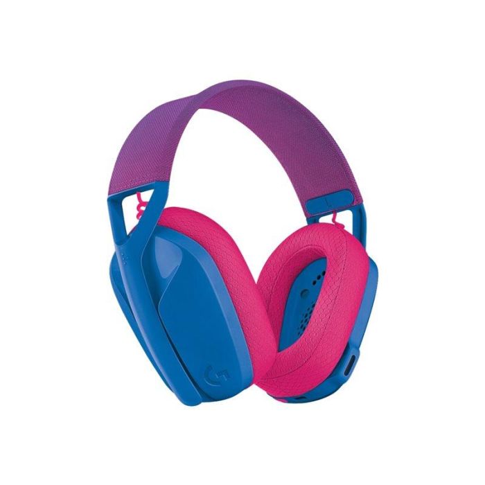 Logitech G435 Auriculares Gaming Inalámbricos Bluetooth/Radiofrecuencia 2.4 GHz Color Azul con Micrófono Certificado Discord 1