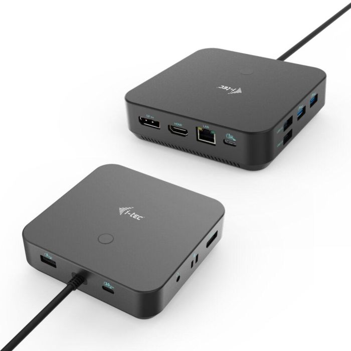 Hub USB i-Tec C31TRIPLE4KDOCKPDPRO Negro