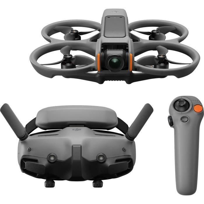 Pack Drone - DJI - Avata 2 + Estabilizador RC Motion 3 + Auriculares Googles 3 2 Pack Drone - DJI - Avata 2 + Estabilizador RC Motion 3 + Auriculares Googles 3 2