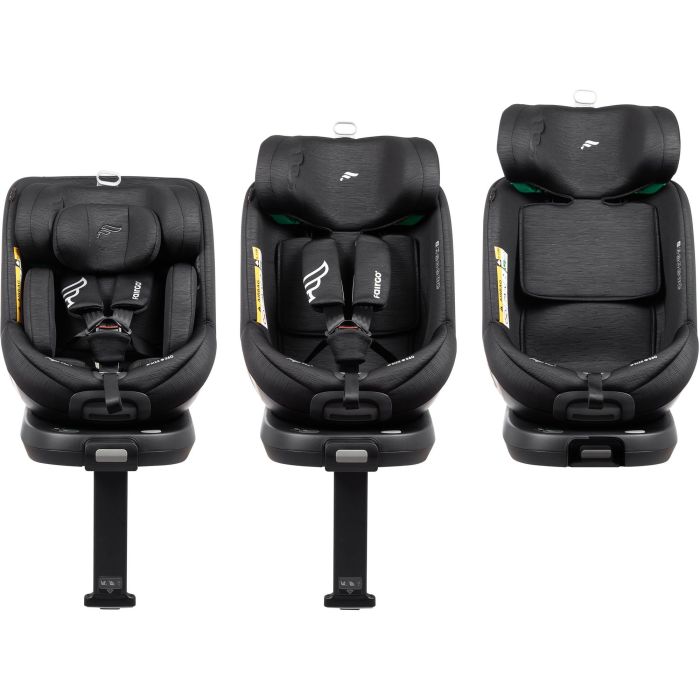 Silla de coche - BABYAUTO - Magna Plus - Grupo 0/1/2/3 - I-Size - 40/125 cm - Isofix - Giratoria 360° - Reclinable - Negro 2 Silla de coche - BABYAUTO - Magna Plus - Grupo 0/1/2/3 - I-Size - 40/125 cm - Isofix - Giratoria 360° - Reclinable - Negro 2