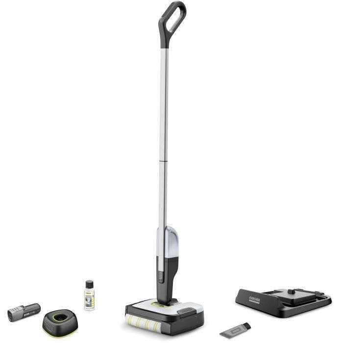 Karcher KAR4054278926438 Limpiasuelos FC 2-4 para limpiar suciedad seca y húmeda de una sola pasada con posición de aparcamiento Karcher KAR4054278926438 Limpiasuelos FC 2-4 para limpiar suciedad seca y húmeda de una sola pasada con posición de aparcamiento
