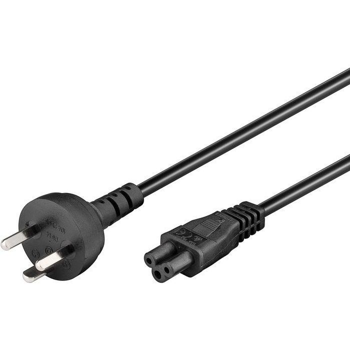 MicroConnect Cable de alimentación Dinamarca EDB Tipo K a C5 Mickey Mouse para portátil 3m
