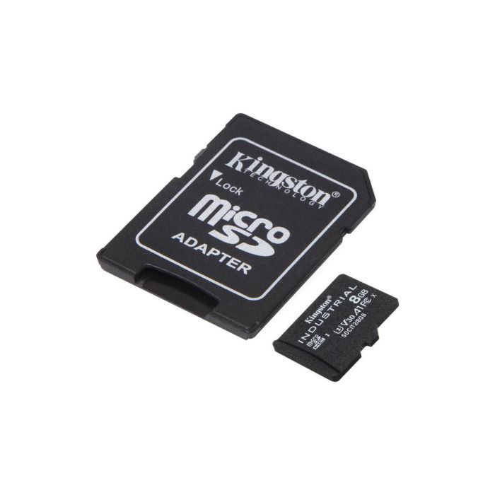 Tarjeta de Memoria Micro SD con Adaptador Kingston Industrial 4