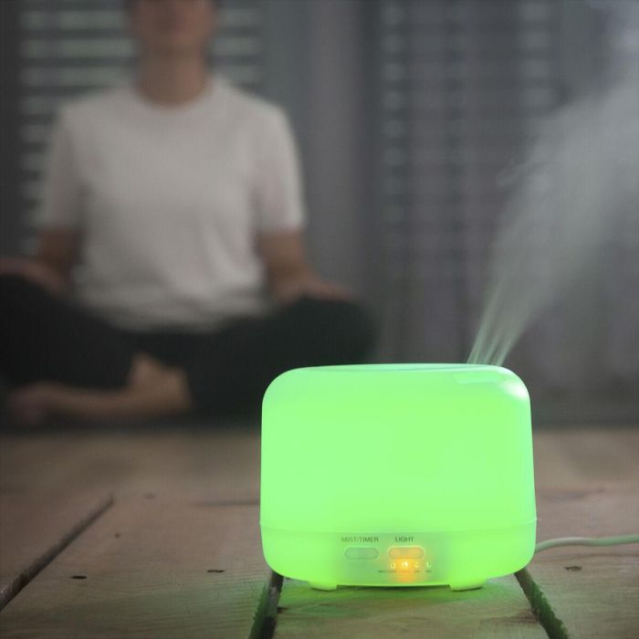 Humidificador Difusor de Aromas con LED Multicolor Steloured InnovaGoods 7 Humidificador Difusor de Aromas con LED Multicolor Steloured InnovaGoods 7