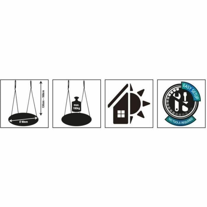 Schildkrot SCH4000885705027 Columpio Nido de Pájaro 90cm 1 Schildkrot SCH4000885705027 Columpio Nido de Pájaro 90cm 1