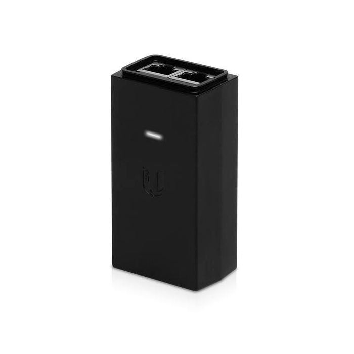 Ubiquiti 24VDC, 12W, 0.5A RJ-45 PoE Adapter con Protección ESD y Compatibilidad airGateway 0 Ubiquiti 24VDC, 12W, 0.5A RJ-45 PoE Adapter con Protección ESD y Compatibilidad airGateway 0