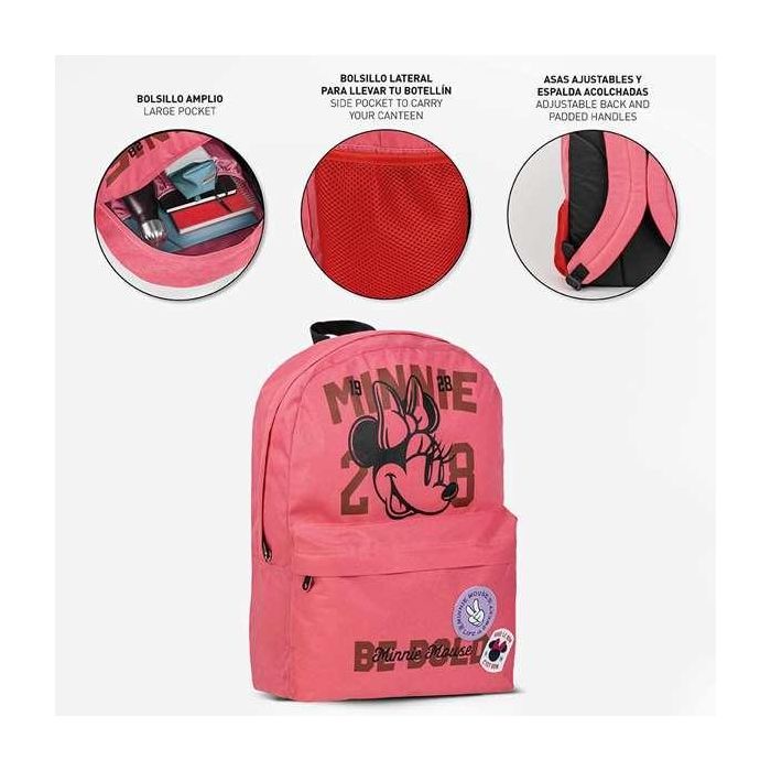 Mochila casual minnie 32.0 x 12.0 x 42.0 cm 5