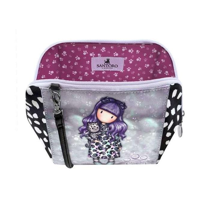 Bolso Bandolera Gorjuss Smitten kitten Negro Blanco (26 x 15,5 x 9,5 cm) 4 Bolso Bandolera Gorjuss Smitten kitten Negro Blanco (26 x 15,5 x 9,5 cm) 4