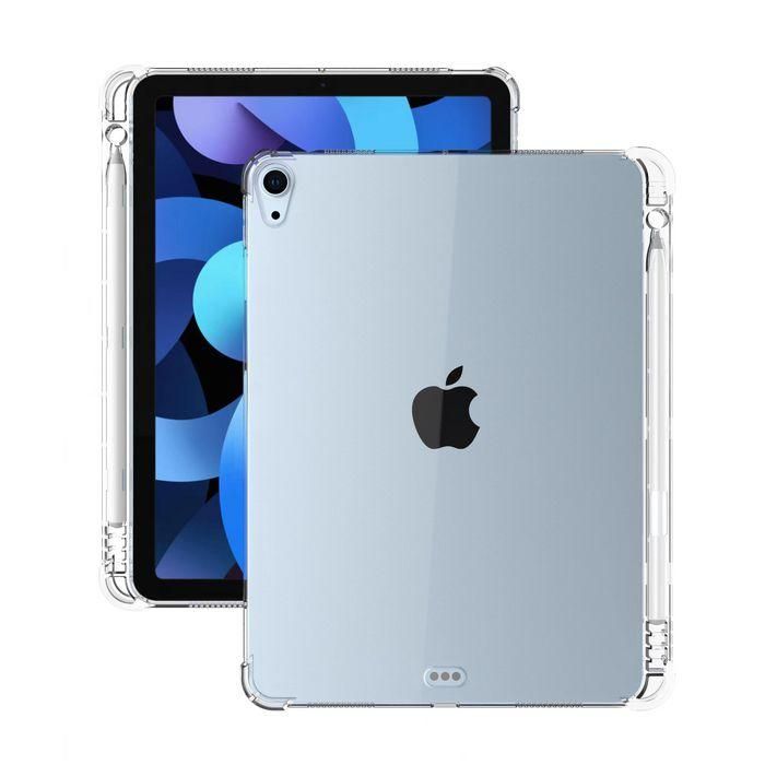 eSTUFF Funda suave de TPU a prueba de golpes para iPad Air 5/4 10.9 - Transparente 1