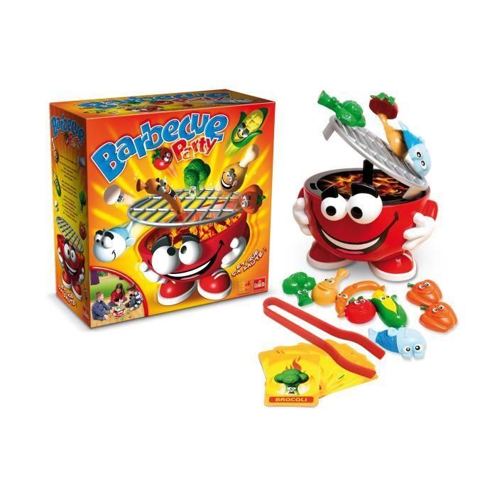 Goliath Fiesta de Barbacoa - Juego de Habilidad y Destreza Familiar Barbacoa que Salta para Niños a partir de 4 Años, 2-4 Jugadores 2 Goliath Fiesta de Barbacoa - Juego de Habilidad y Destreza Familiar Barbacoa que Salta para Niños a partir de 4 Años, 2-4 Jugadores 2