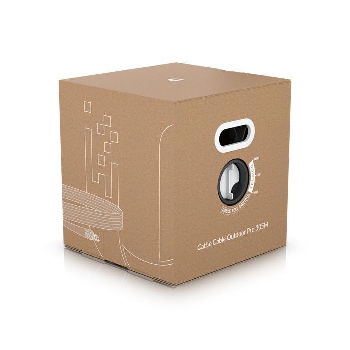 Ubiquiti Cat5e STP 24AWG 305 m Cable Ethernet para Exteriores Blanco 2 Ubiquiti Cat5e STP 24AWG 305 m Cable Ethernet para Exteriores Blanco 2