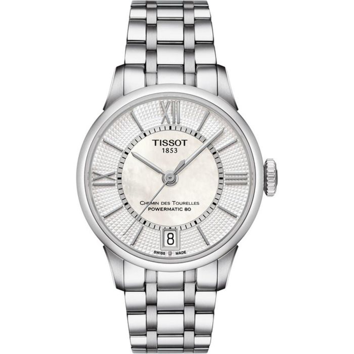 Reloj Mujer Tissot CHEMIN DES TOURELLES POWERMATIC 80 (Ø 32 mm) Reloj Mujer Tissot CHEMIN DES TOURELLES POWERMATIC 80 (Ø 32 mm)