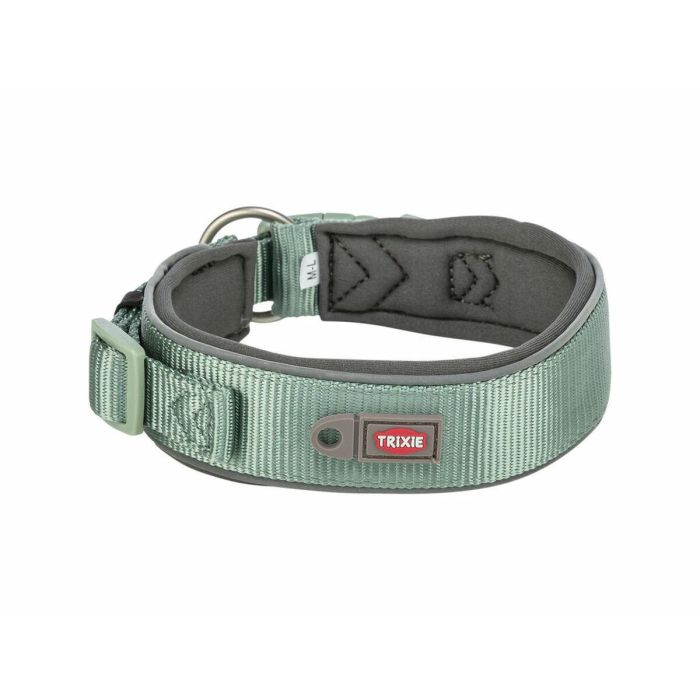 Collar para Perro Trixie Premium Verde Grafito L/XL 53-62 cm 4