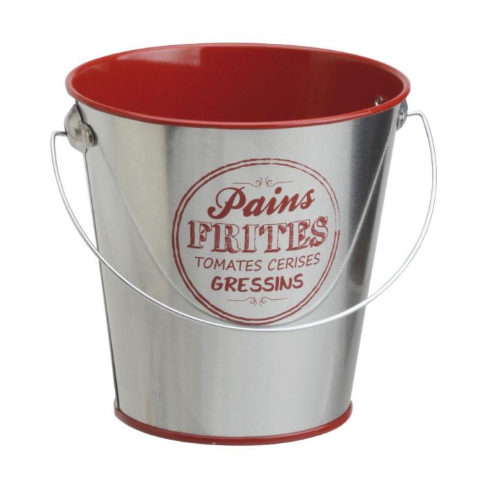 Cook Concept Cubo Zinc De Mesa 10,5 cm para Aperitivos y Hielo 1