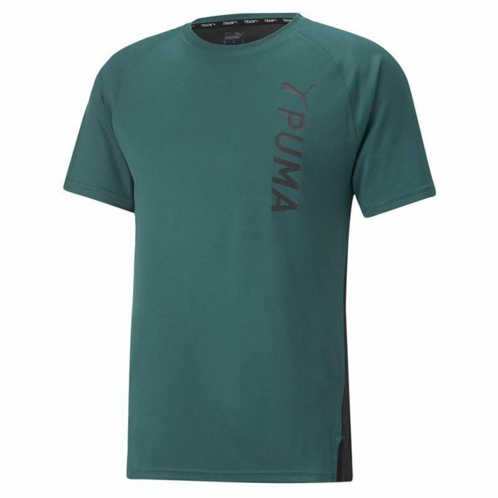 Camiseta de Manga Corta Hombre Puma Verde oscuro Hombre 0 Camiseta de Manga Corta Hombre Puma Verde oscuro Hombre 0