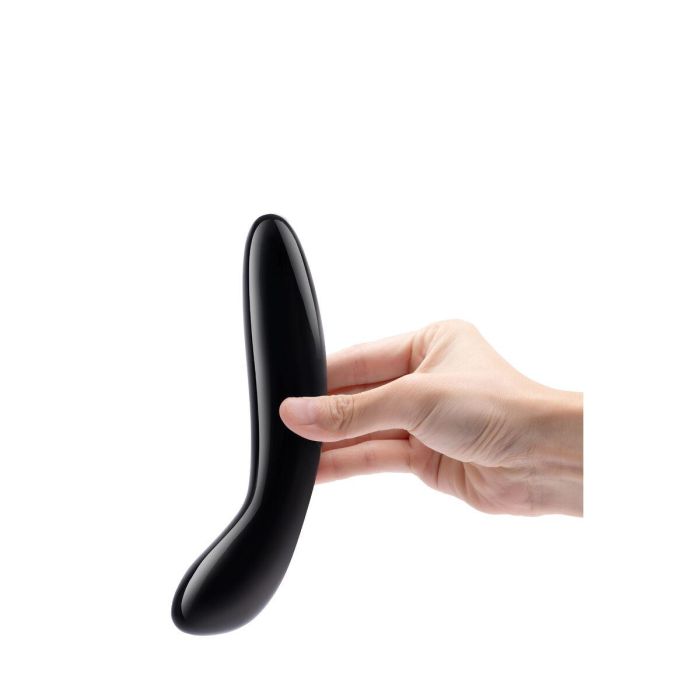Vibrador Punto G Le Wand Crystal Negro 8 Vibrador Punto G Le Wand Crystal Negro 8