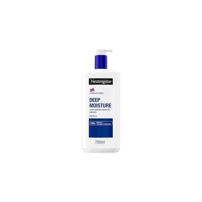 Neutrogena Loción Corporal en Aceite DEEP MOISTURE 400 ml – Hidratación Profunda Rápida Piel Seca y Sensible
