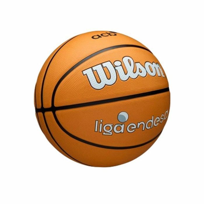 Balón de Baloncesto Wilson ACB Outdoor Naranja (Talla 7) 4