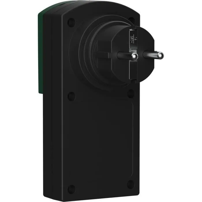 Gao GAO4004282473060 Programador de exterior IP44 con detector crepuscular - 1000 W - Blanco 1