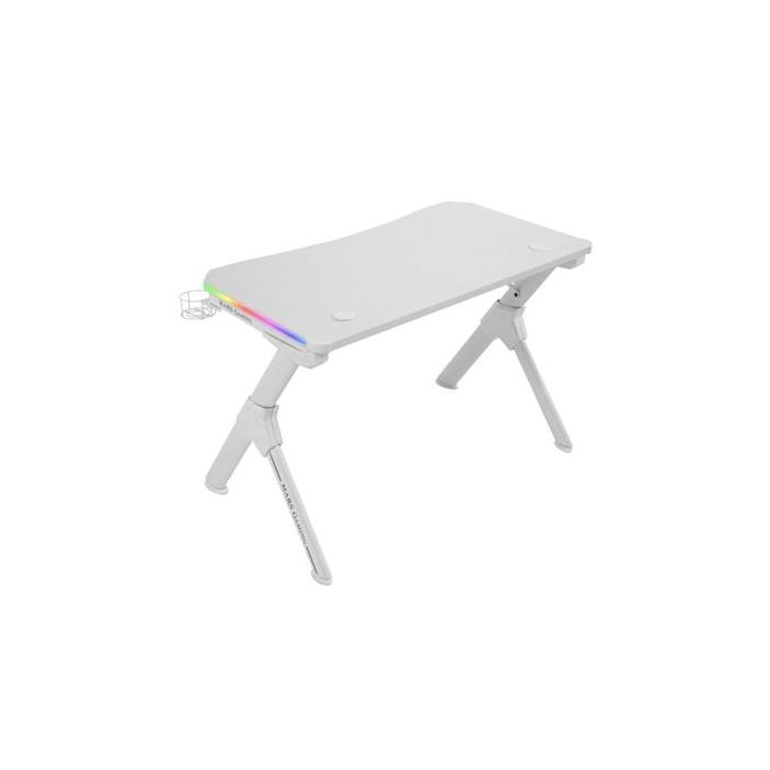 Mesa Mars Gaming Mgdrgbw Blanco 110 cm Mesa Mars Gaming Mgdrgbw Blanco 110 cm