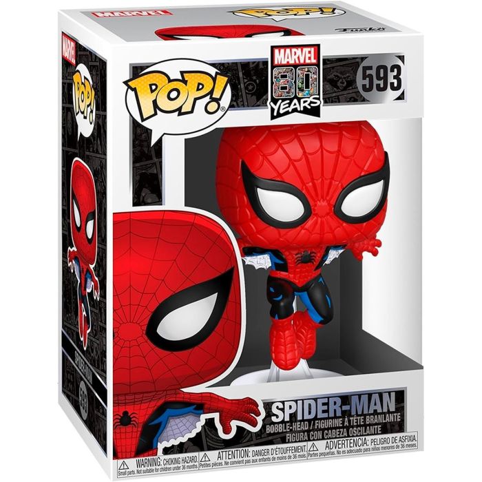 Funko Pop Figura Spider-Man 46952 Marvel 80Th 1