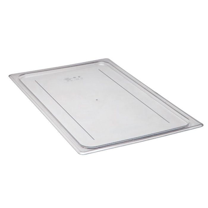 CAMBRO 10CWC-135 - Tapa plana GN 1/1 - 32,5 x 53 cm - Transparente - Venta 1 unidad.