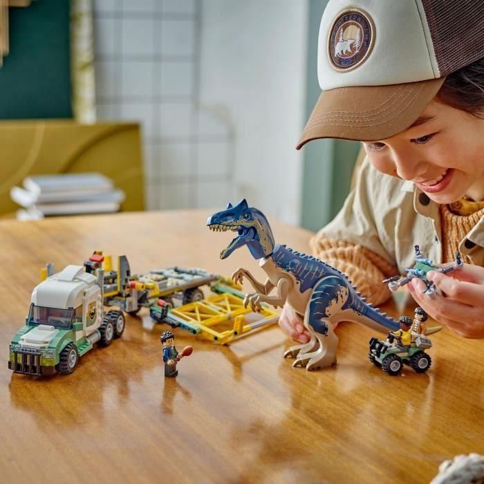 LEGO Jurassic World 76966 Misiones de Dinosaurios: Camión de Transporte del Alosaurio 4 LEGO Jurassic World 76966 Misiones de Dinosaurios: Camión de Transporte del Alosaurio 4