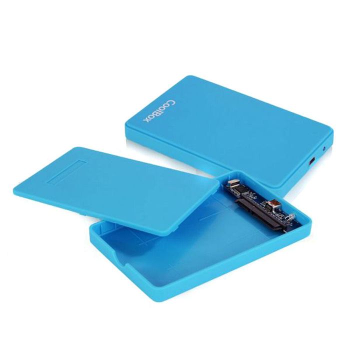 COOLBOX COO-SCG2543-8 Carcasa Disco Duro/SSD 2.5" SATA USB 3.0 Gris Montaje sin Tornillos Plug&Play 6