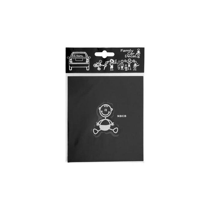 Adhesivo Familia Bebé Niño para Coche | Vinilo Decorativo Personalizable Ventana Exterior Automóvil | Elige tu Orden y Posición ADH06683 1