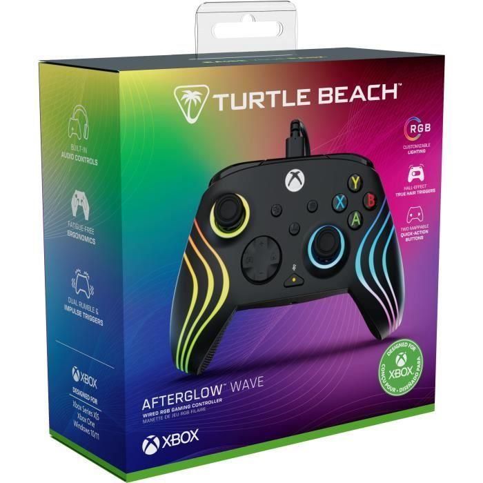 Turtle Beach TBC-2002-05 Afterglow™ Wave Mando RGB con cable Negro para Xbox/PC 5