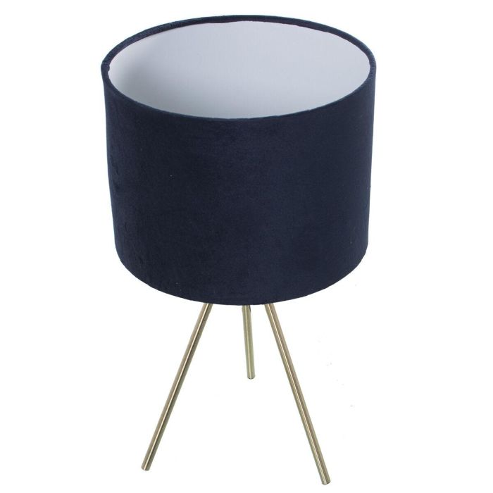 Lámpara de mesa Alexandra House Living Azul Multicolor Metal 40 W 24 x 43 x 24 cm 3