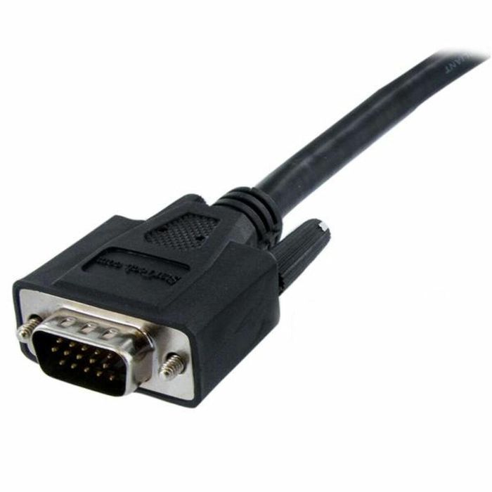 Adaptador VGA a DVI Startech DVIVGAMM2M (2 m) Negro 2