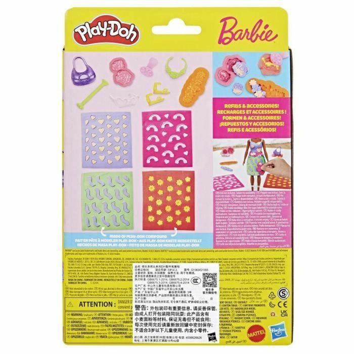 Juego de Plastilina Play-Doh Barbie FLowers & Florals Multicolor 5 Juego de Plastilina Play-Doh Barbie FLowers & Florals Multicolor 5