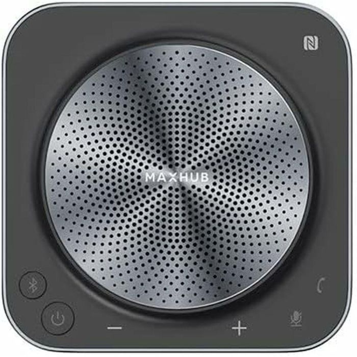 MAXHUB Altavoz UC BM35 Omni-directional, 6m voice pick-up, 8 Mic Array, 5W + 3W Speaker, Bluetooth / USB-C / Bluetooth Dongle, BT 5.3 / Dual BT Module 3