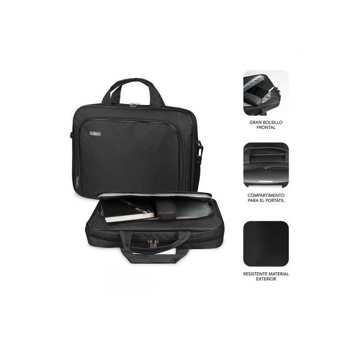 SUBBLIM Maletin Oxford Laptop Bag 11-12,5" Black SUBBLIM Maletin Oxford Laptop Bag 11-12,5" Black