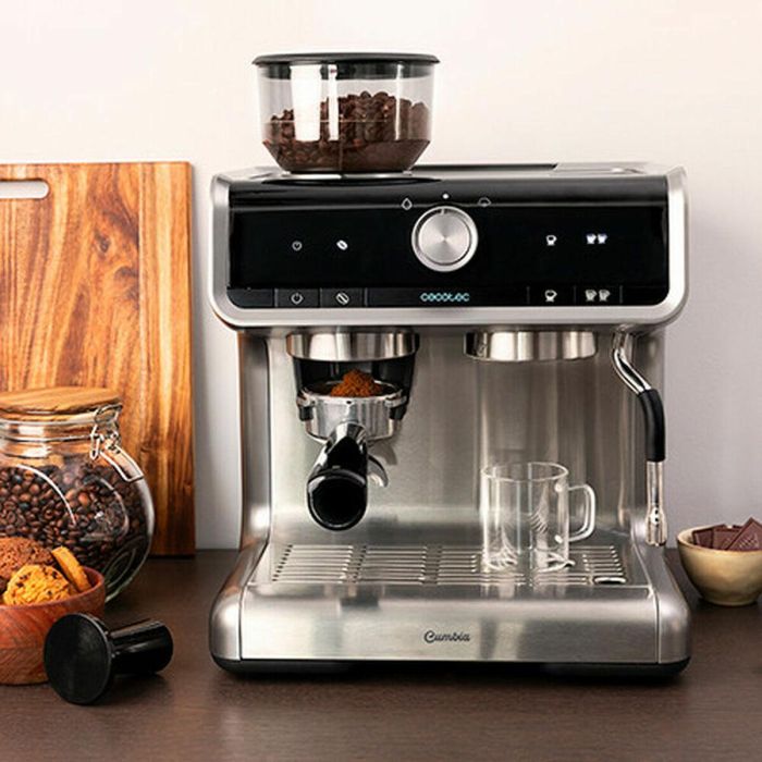 Cafetera Cecotec Power Espresso 20 Bar Cream 2,5 l 1550 W 1 Cafetera Cecotec Power Espresso 20 Bar Cream 2,5 l 1550 W 1