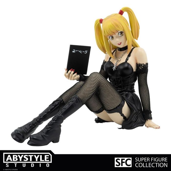 Abystyle Studio Figura Death Note Misa Amane PVC Super Figure Collection SFC con Death Note 8cm Escala 1:10 Abystyle Studio Figura Death Note Misa Amane PVC Super Figure Collection SFC con Death Note 8cm Escala 1:10