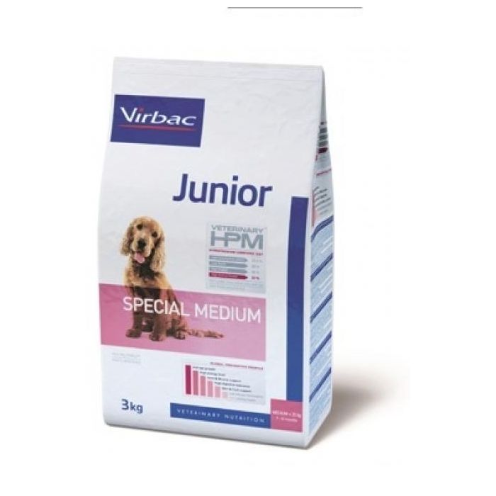 Virbac Junior Dog Special Medium 12 kg Hpm