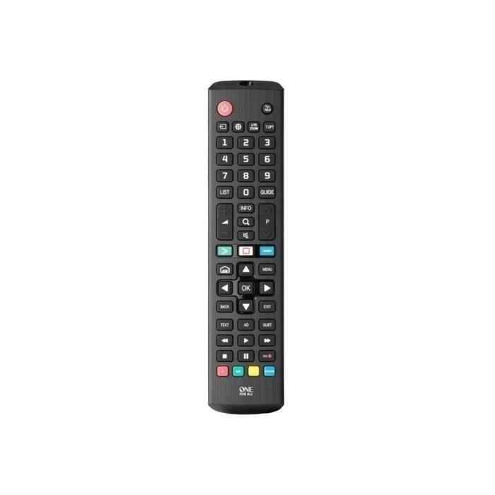 ONE FOR ALL URC4911 - Mando a distancia de repuesto para LG TV 1 ONE FOR ALL URC4911 - Mando a distancia de repuesto para LG TV 1