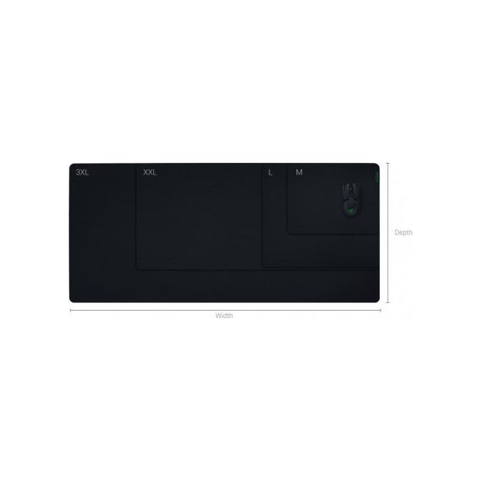 Razer Gigantus V2 - XXL Alfombrilla de ratón para juegos, Negro/Verde, 940x410mm, RZ02-03330400-R3M1 6