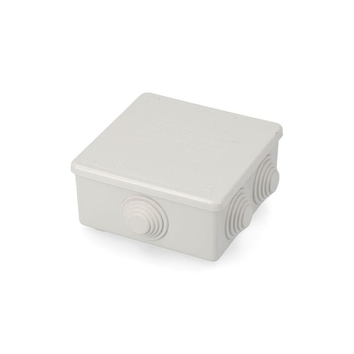 Solera s615 Caja estanca cuadrada 100x100x45mm en termoplástico blanco 0 Solera s615 Caja estanca cuadrada 100x100x45mm en termoplástico blanco 0