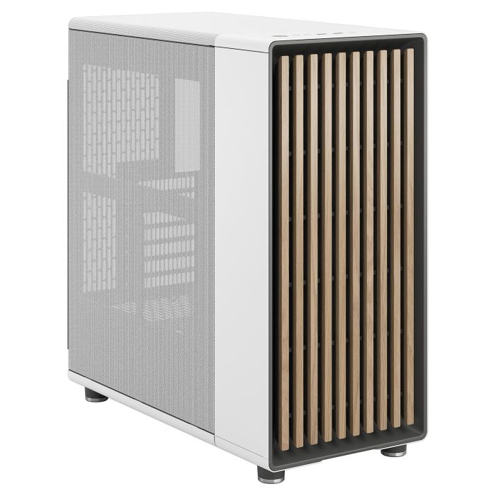 Fractal Design North Midi Tower Chalk White Window Mesh - Caja PC ATX, micro ATX, Mini-ITX con filtro anti-polvo 6