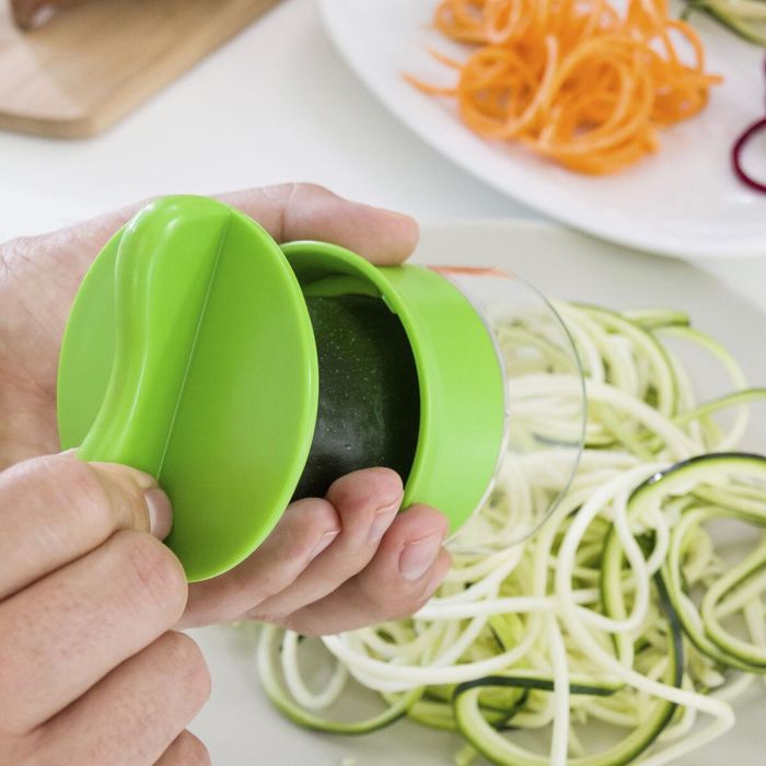 Cortador de Verduras en Espiral Spiru InnovaGoods 6 Cortador de Verduras en Espiral Spiru InnovaGoods 6