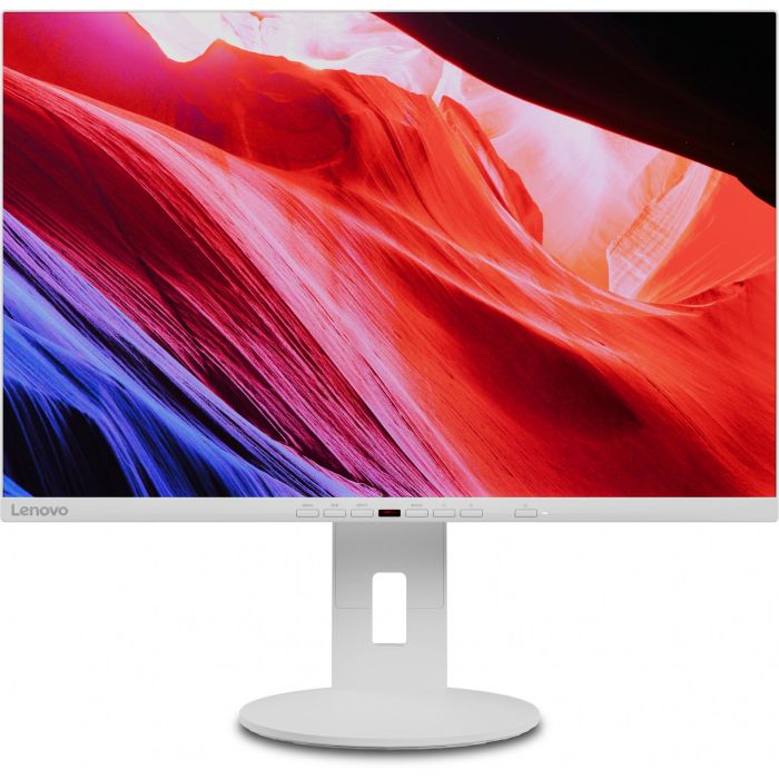 Lenovo Monitor 24" IPS W-LED Full HD (1920x1200) 16:10, 7ms, 300cd/m², HDMI, DisplayPort, VGA, DVI, USB