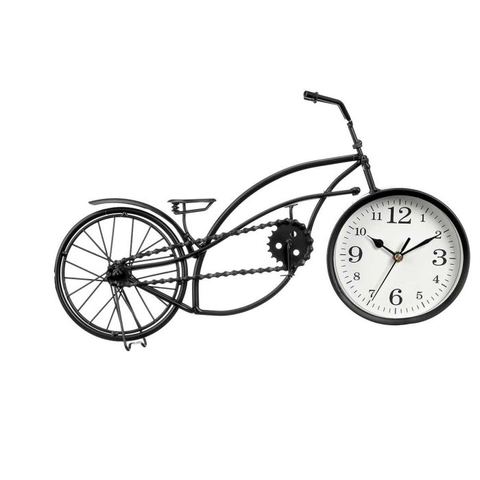 Reloj Forja Bicicleta Negro 22,5Cm Ancho Giftdecor (4 Unidades) 1 Reloj Forja Bicicleta Negro 22,5Cm Ancho Giftdecor (4 Unidades) 1